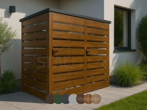 Modulárny prístrešok na odpadky BOX2 2×240l