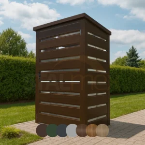 Modulárny prístrešok na odpadky BOX3 2×120l