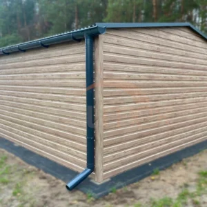 Plechová garáž 4,5x5,5m Winchester / BTX 7016 Antracit Mat | Výklopná brána | Zosilnená konštrukcia